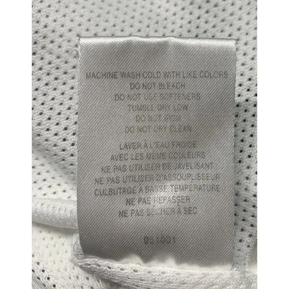 Adidas Windbreaker Jacket Men Medium M Golf Short Sleeve Blue Vintage Zip Button - Picture 6 of 9